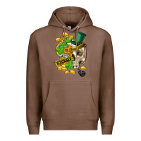 Chestnut when you are dead inside but its st.patricks Premium Hoodie - FaDigitalArtStudio