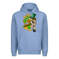 Colony Blue when you are dead inside but its st.patricks Premium Hoodie - FaDigitalArtStudio