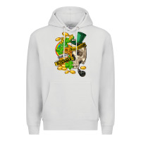Dove Grey when you are dead inside but its st.patricks Premium Hoodie - FaDigitalArtStudio