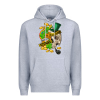 Heather Grey when you are dead inside but its st.patricks Premium Hoodie - FaDigitalArtStudio
