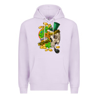 Lilac when you are dead inside but its st.patricks Premium Hoodie - FaDigitalArtStudio