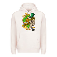 Pale Pink when you are dead inside but its st.patricks Premium Hoodie - FaDigitalArtStudio