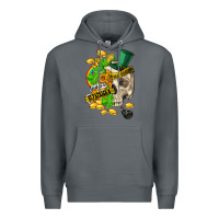 Rock when you are dead inside but its st.patricks Premium Hoodie - FaDigitalArtStudio