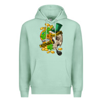 Seafoam when you are dead inside but its st.patricks Premium Hoodie - FaDigitalArtStudio