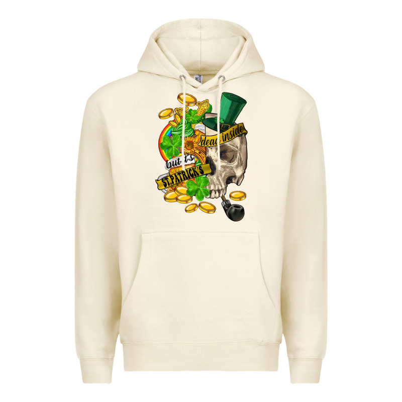 When You Are Dead Inside But Its St.patricks Premium Hoodie by FaDigitalArtStudio | Teevron