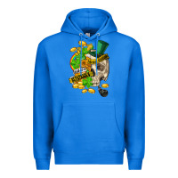 True Royal when you are dead inside but its st.patricks Premium Hoodie - FaDigitalArtStudio