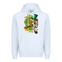 White when you are dead inside but its st.patricks Premium Hoodie - FaDigitalArtStudio