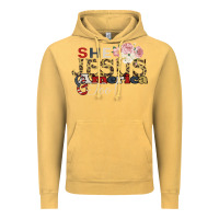 Vintage Mustard She Jesus America Too Vintage Hoodie - Bettercallsaul
