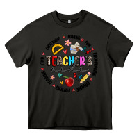 Asphalt teachers aide Heavy Core Tee - MaliasSmallBusiness