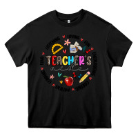 Black teachers aide Heavy Core Tee - MaliasSmallBusiness