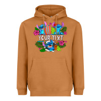 Meerkat Your Text Stich Heavyweight Hoodie - CowhideDigitalArt