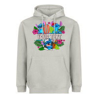 Moon Dust Your Text Stich Heavyweight Hoodie - CowhideDigitalArt