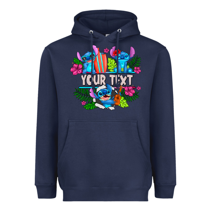 Your Text Stich Heavyweight Hoodie by CowhideDigitalArt | Teevron