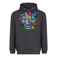 Smoke Your Text Stich Heavyweight Hoodie - CowhideDigitalArt