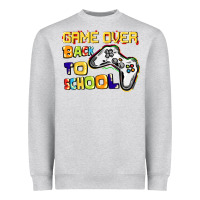 Game Over Back To School Heavyweight Sweatshirt | Teevron