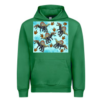 Emerald spinosaurus Urban Hoodie - Artiststas
