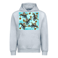 Heather Grey spinosaurus Urban Hoodie - Artiststas