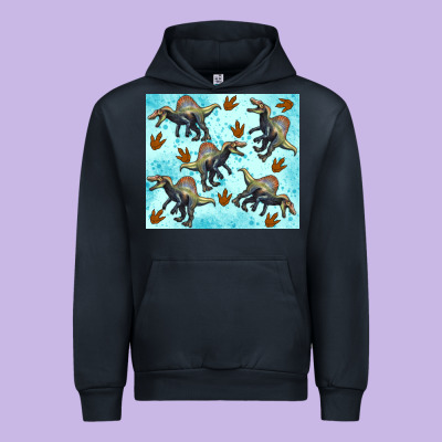 Spinosaurus Urban Hoodie Designed By Artiststas