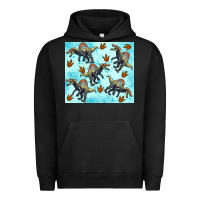 Pigment Black spinosaurus Urban Hoodie - Artiststas