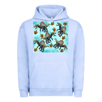 Pigment Grape Ice spinosaurus Urban Hoodie - Artiststas
