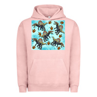 Pigment Salmon spinosaurus Urban Hoodie - Artiststas