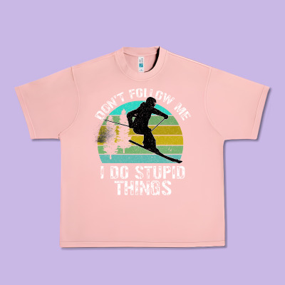 Don T Follow Me I Do Stupid Things Urban Heavy Tee Designed By Bettercallsaul