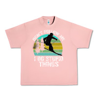 Salmon Don t Follow Me I Do Stupid Things Urban Heavy Tee - Bettercallsaul