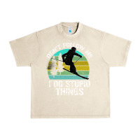 Sandshell Don t Follow Me I Do Stupid Things Urban Heavy Tee - Bettercallsaul