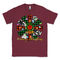 Burgundy merry christmas windmill Classic Tee - Jasminsmagicworld
