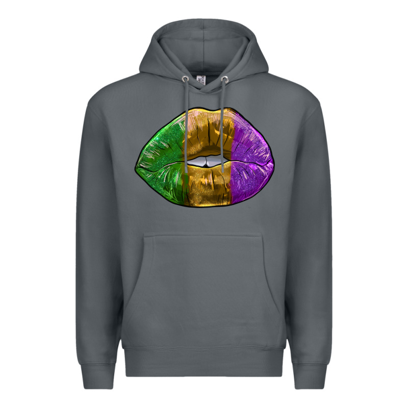 Mardi Gras Kiss Premium Hoodie by RanaPortraitStore | Teevron