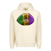Sandshell mardi gras kiss Premium Hoodie - RanaPortraitStore