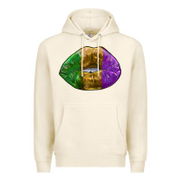 Tofu mardi gras kiss Premium Hoodie - RanaPortraitStore