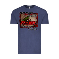 Vintage Denim Christmas Movie Watching Blanket Vintage Tee - Bettercallsaul