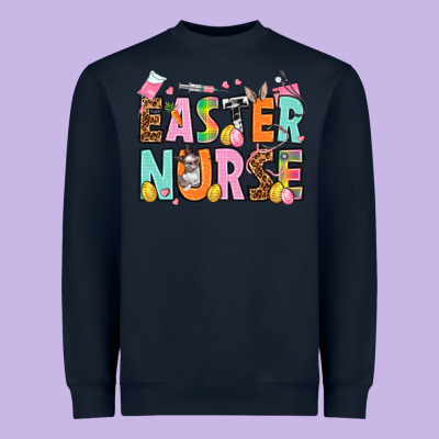 Easter Nurse Easter Day Heavyweight Sweatshirt Designed By Howdyjamesfarm