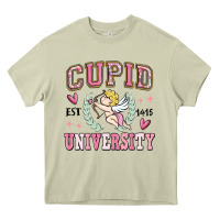 Mossy cupid university Heavy Core Tee - MaliasSmallBusiness
