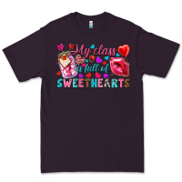 Plum my class is full of sweethearts Premium Tee - NancyCooperArtShop