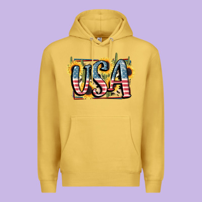 Usa 4th Of July Premium Hoodie Designed By Fadigitalartstudio