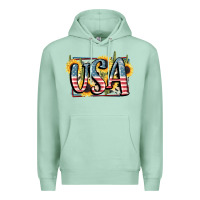 Seafoam USA 4th of July Premium Hoodie - FaDigitalArtStudio