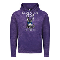 Cloud Purple Livin' la vida Frenchie Vintage Hoodie - Bettercallsaul