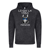 Vintage Black Livin' la vida Frenchie Vintage Hoodie - Bettercallsaul
