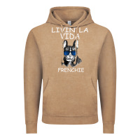 Vintage Coffee Livin' la vida Frenchie Vintage Hoodie - Bettercallsaul