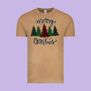 Merry Christmas Trees Vintage Tee Designed By Bettercallsaul