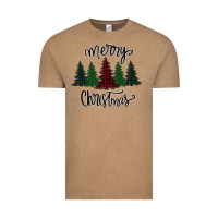 Vintage Coffee Merry Christmas Trees Vintage Tee - Bettercallsaul