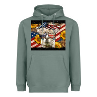 Sage Western 4th Of July Lama Heavyweight Hoodie - LillyAllenDesigns
