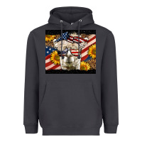 Smoke Western 4th Of July Lama Heavyweight Hoodie - LillyAllenDesigns