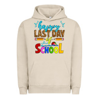Pigment French Oak happy last day of school Urban Hoodie - Artiststas