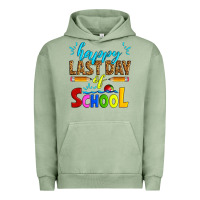 Pigment Oil Green happy last day of school Urban Hoodie - Artiststas