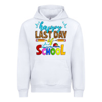 White happy last day of school Urban Hoodie - Artiststas
