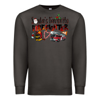 Smoke Santa's Favorite Firefighter Premium Sweatshirt - LillyAllenDesigns