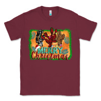 Burgundy merry christmas cactus Classic Tee - Jasminsmagicworld